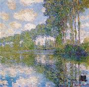 Claude Monet Poplars at the Epte USA oil painting artist